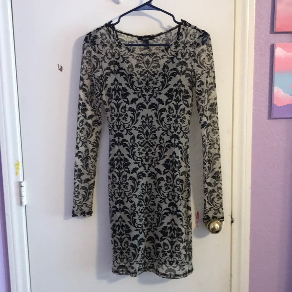 Paisley patterned dress